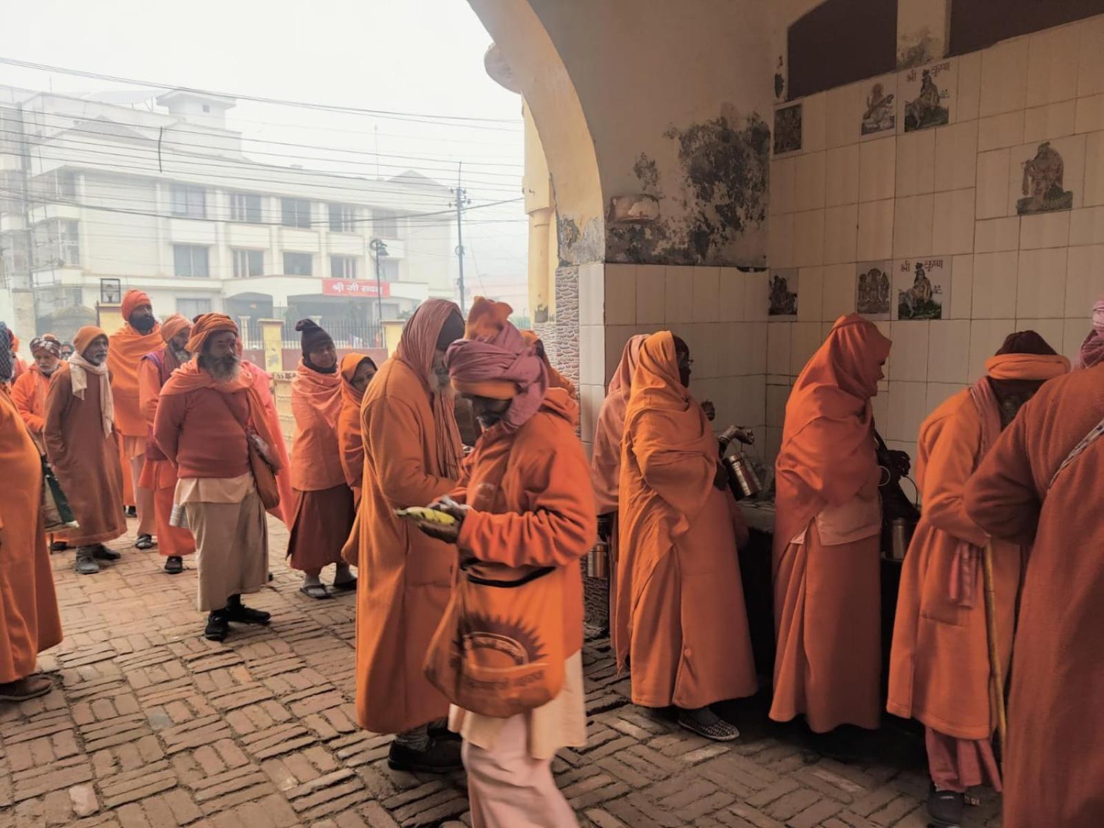 Готель Shree Krishna Bhakti Ashram Вріндаван Екстер'єр фото